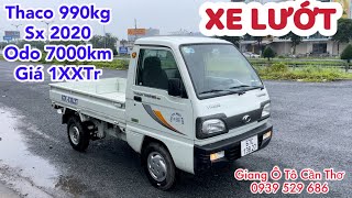 Thaco 2020 tải 990kg thùng lửng