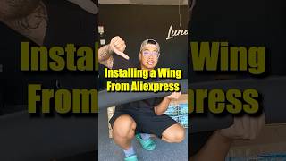 I bought a wing from ALIEXPRESS!