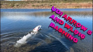 Bashing rc boats Udi arrow 5 and wl916 modded