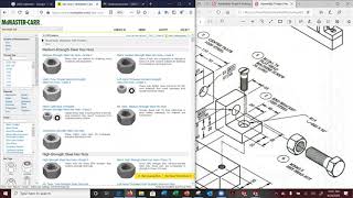 Making an Assembly Detail Drawing w/ BOM in Solidworks