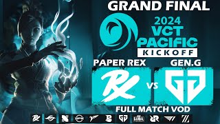 Grand Final - PRX vs GEN - 2024 VCT Pacific Kickoff