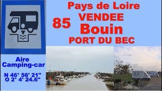 85 Aire Camping-car "Port-du-bec- Bouin" Hello!camping-car