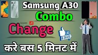 SAMSUNG A30 DISASSEMBLY/ASSEMBLY COMBO REPLACEMENT AT RAVIMOBILE SERVICE&ELECTRICAL DIPKA8349487777