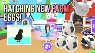 New Farm Pets Update/Hatching Farm Eggs/Roblox adopt me