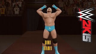 WWE 2K15 PC MOD: WWE Live 91 Arena Dino Bravo Attire & Entrance