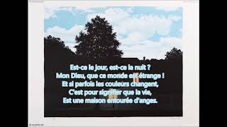 Magritte  L'empire des lumières