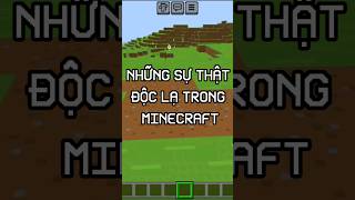 Những Sự Thật Độc Lạ Trong Minecraft P4 #minecraft #xuhuong #shorts