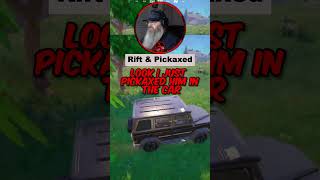 Pickaxe Trick When Rifting!  #fortnite #fortniteclips #gaming #shortsfeed #shorts