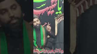 مولا حسین علیہ السلام کون ہیں ؟ | مولانا رھبر عبّاس مظفّر نگری  #shorts #youtubeshorts #viralvideo