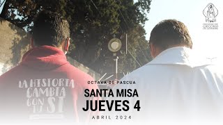 Santa Misa en vivo - Jueves 04/04 Catedral Cristo Rey