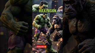 Hulk fusion#animals#hybrids #hybridanimals#hybrid#ai #viralshorts #shorts#hulk#marvel