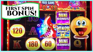 NEW game SHARK'S LOCK 🥳 FIRST SPIN BONUS! 🎈🎰🤑