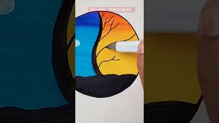 #tiktokviral #painting #Shorts #satisfiyingart #circledrawing