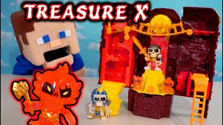 Treasure X LAVA TOWER!! SKULL ISLAND Gold ADVENTURE QUEST - Puppet Steve