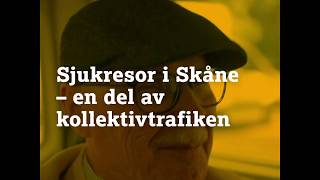 Skånetrafiken: Sjukresor i Skåne