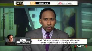 R in Hoodie vs Mark Cuban, Stephen A. Smith & Donald Sterling