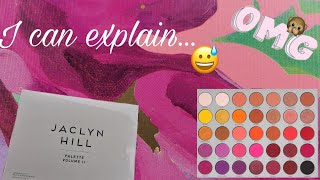 Where have I been? +  Jaclyn Hill Eye Shadow Pallet Volume II