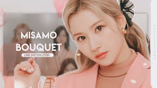 TWICE MISAMO (트와이스)  – Bouquet | Line Distribution