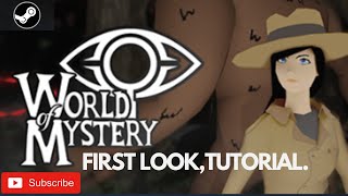 World Of Mystery Gameplay -Tutorial  - FREE Steam Game #steam