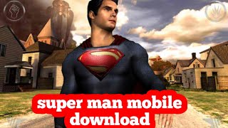 superman game download android | superhero game download | open world game offline