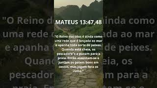 MATEUS 13: 47, 48 | O REINO DOS CÉUS É COMO UMA REDE #jesus #deus #espiritosanto #cristo