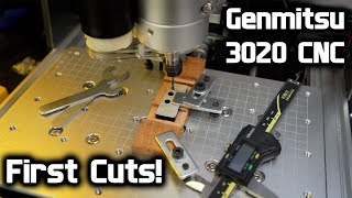 Using My CNC To Modify My CNC. Genmitsu 3020 Pro Max, First Cuts And More Mods!