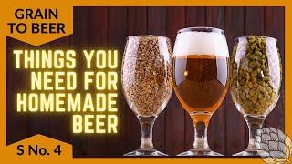 Things You Need For homemade Beer || होममेड बीयर के लिए आपको जिन चीजों की जरूरत है || 2021