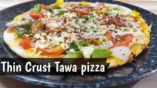 घर के खाने से हो गए हैं बोर तो बनाये इस तरह से पिज़्ज़ा | Homemade Pizza | Thin Crust Pizza