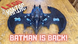 1989 Batwing by the Montreal Lego Maniac - unboxing, speed build and review