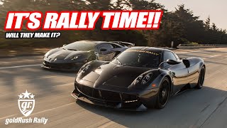 TAKING THE PAGANI HUAYRA & LAMBORGHINI AVENTADOR SVJ ON GOLD RUSH RALLY!