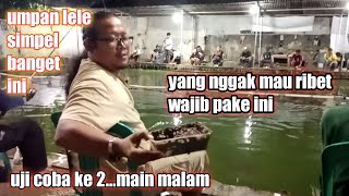 umpan cacing pake lumpur sangat membantu buat yang nggak mau ribet