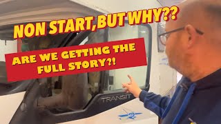 We fix a Ford transit camper non start!!!