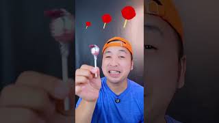 Makan lolipop kecil sedang besar  #asmr #mukbang