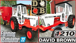 Farming Simulator 22 PC Mods in Action `| David Brown 1210 & Schuitemaker Vertigo Mixer