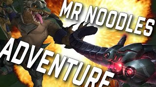 Mr Noodles Team Building Adventure (League of Legends Summoners Rift Update)