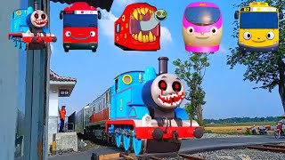 Tebak gambar kereta api lucu train eater tayo lani titipo pink gani thomas