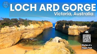 Diaries of a Happy Feet : 🏞️ Visiting Loch Ard Gorge - Great Ocean Road Victoria Australia 🇦🇺 [4K]