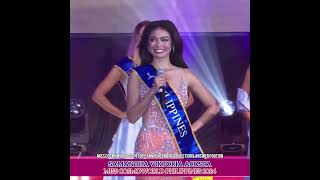 SPOTTED | MISS PHILIPPINES 2024 SAMANTHA ACOSTA IN MISS COSMOWORLD 2024 TOP 5 ANNOUNCEMENT & Q&A