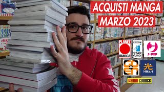 ACQUISTI MANGA MARZO 2023 | Ho preso TROPPA ROBA.