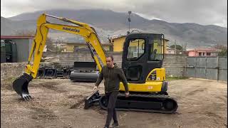 MINIESCAVATORE KOMATSU PC55 MR3 GIROSAGOMA 2015