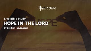 Hope in the Lord | 090322