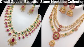 Beautiful Necklace Designs. Latest 1gm Gold Necklace Collection. Jewelry is like a perfect spice.