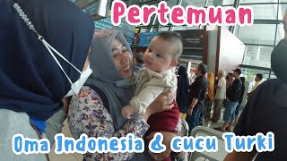 AKHIRNYA BEYZA KETEMU OMA EKA DI INDONESIA, OMA BAHAGIA BANGET