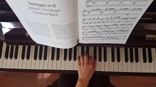 LCM 2018-2020 Piano Grade 4 List A: J.C.F. Bach  Sol El/Left Hand