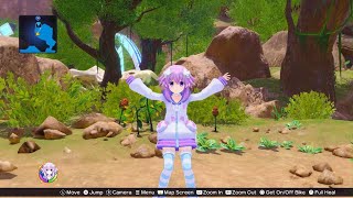 Neptune jumping like a kangaroo (Gamemaker R:Evolution)