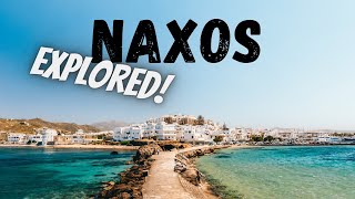 Naxos explored!! Greek Ancient Beauty!! quick guide