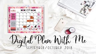 Digital Plan With Me: September/October 2018