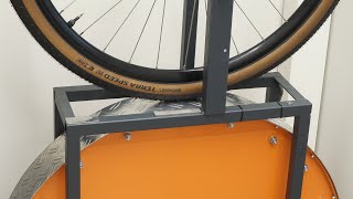 Continental Terra Speed 45-622 Rolling Resistance Test (spin up video)