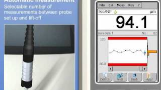 FISCHER FMP100 Touchscreen Coating Thickness Measurement