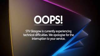 STV Glasgow - 20min tech fault slide loop 'Oops!' - June 2014